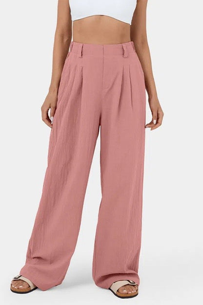 P 806 - Casual Wide Leg Pants