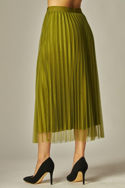 SKT 955 - Double Layered Tulle Skirt