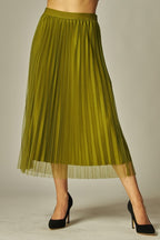 SKT 955 - Double Layered Tulle Skirt