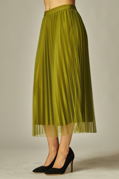 SKT 955 - Double Layered Tulle Skirt