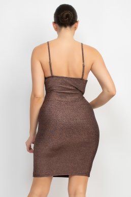 DD 1328 - Glittery Sweetheart Bodycon Dress