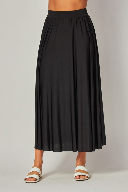 SKT 940 - Stretchy Soft Maxi Skirt