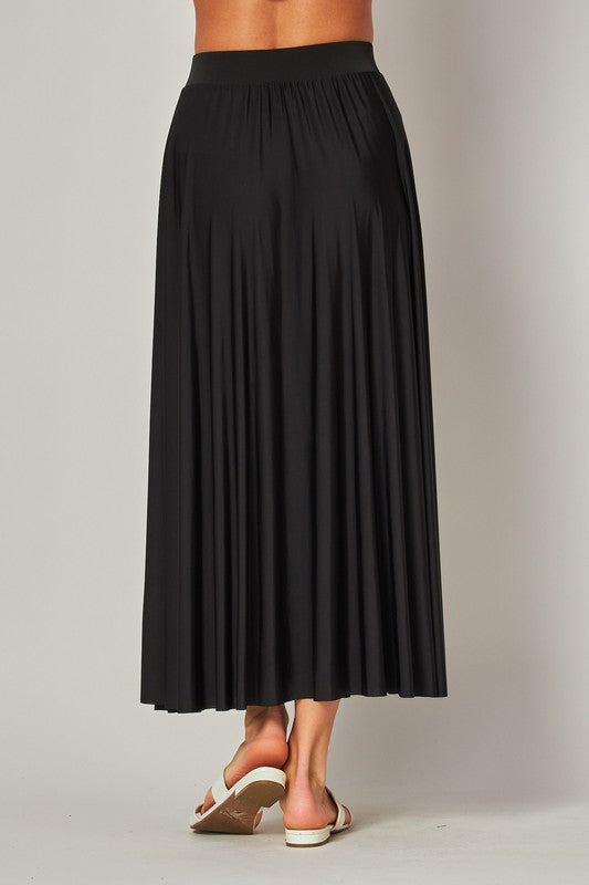SKT 940 - Stretchy Soft Maxi Skirt