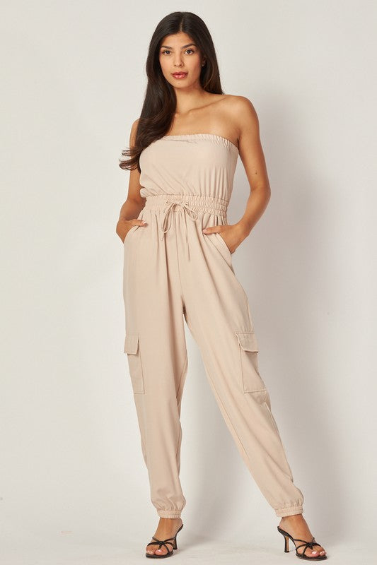 JS 122 - Cargo Jogger Jumpsuit