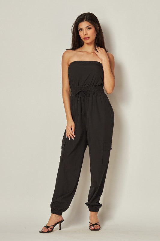 JS 122 - Cargo Jogger Jumpsuit