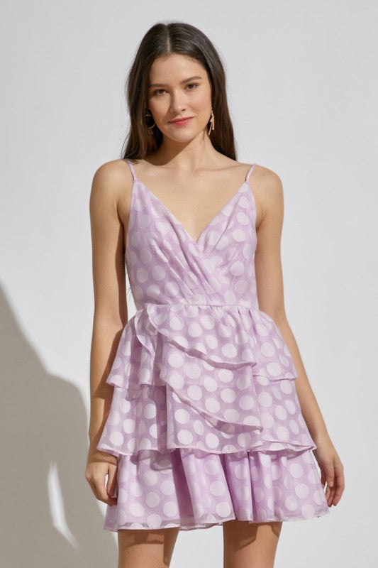 DD 1377 - Layered Ruffle Dress