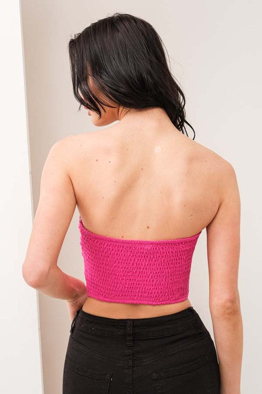 CT 2715 - Flower Trim Top
