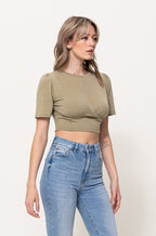 CT 2729 - Bustier Crop Top