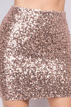 SKT 1009 - Sequin Pencil Skirt