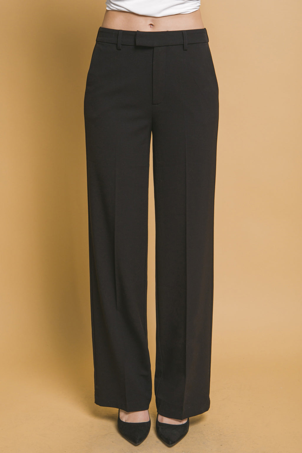 P 863 - Solid Formal Long Pants