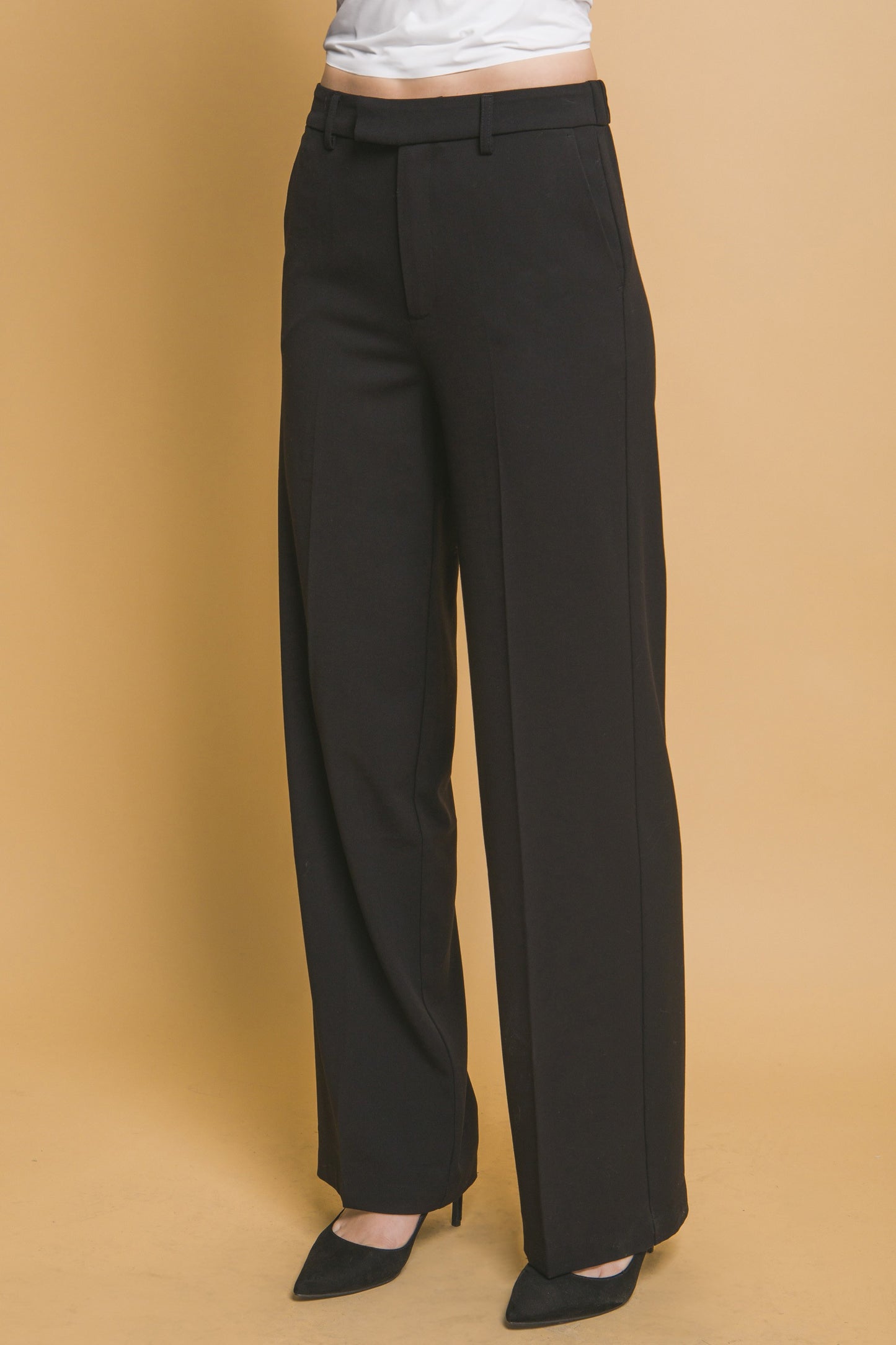 P 863 - Solid Formal Long Pants