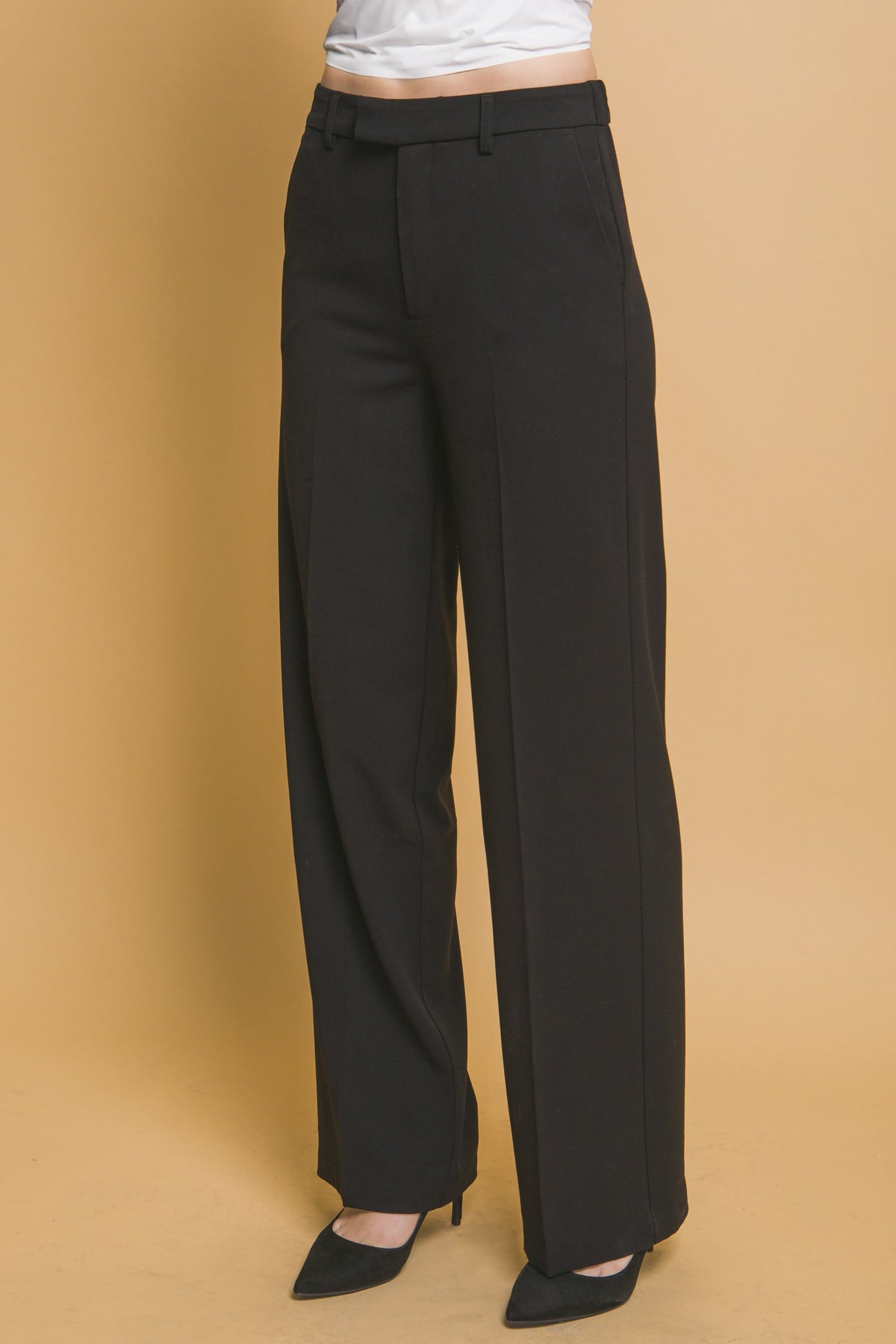 P 863 - Solid Formal Long Pants