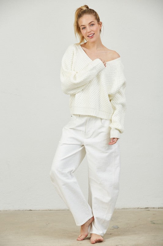 SWT 004 - Classic V Neck Sweater