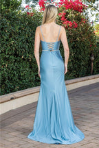 LD 630 - Thigh High Slit Dress