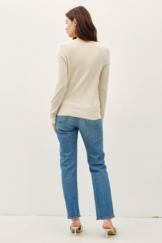 SWT 019 - Classic V-Neck Sweater