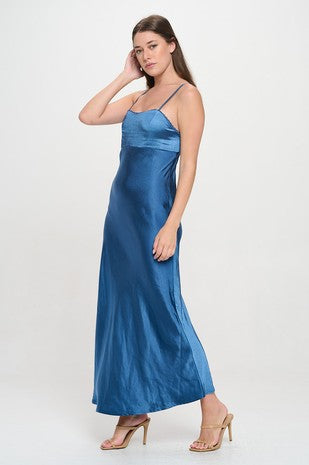 LD 469 - Open Back Elastic Band Dress