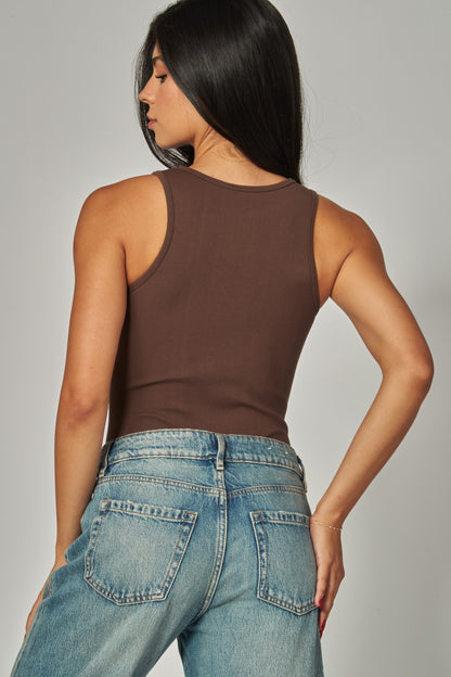 BS 013 - Rhinestone Embellished Bodysuit