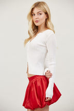 JCT 008 - Thin Open Cardigan Top