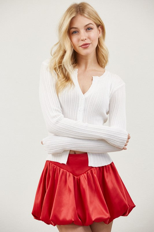JCT 008 - Thin Open Cardigan Top
