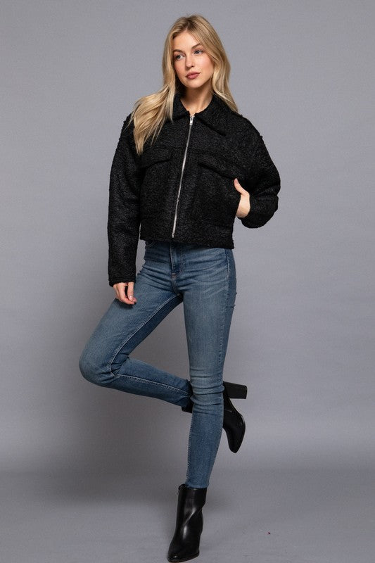 JCT 018 - Boucle Short Jacket