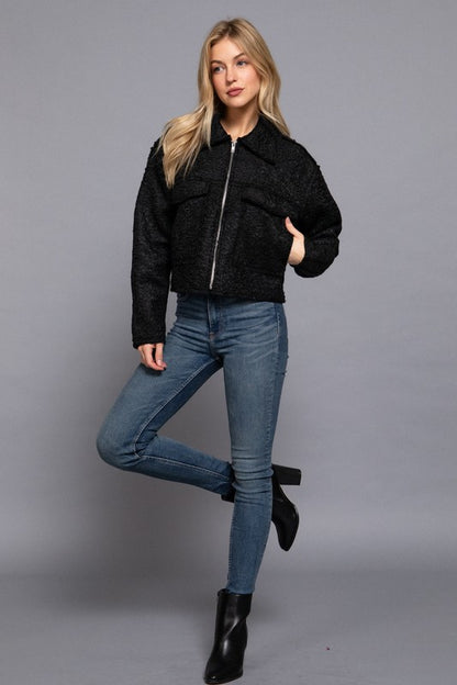 JCT 018 - Boucle Short Jacket