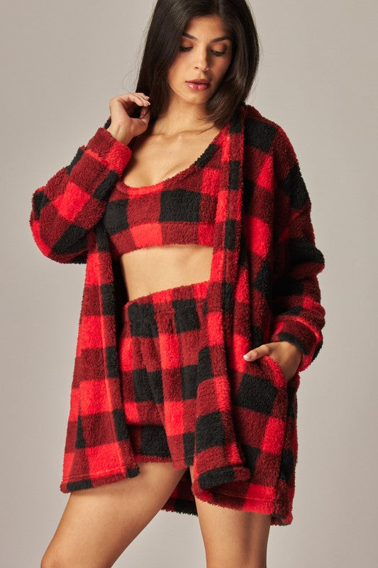 SET 006 - Cozy Fleece Pajama Set