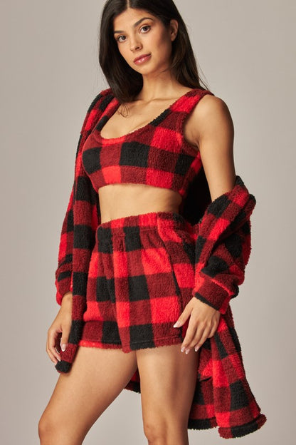 SET 006 - Cozy Fleece Pajama Set