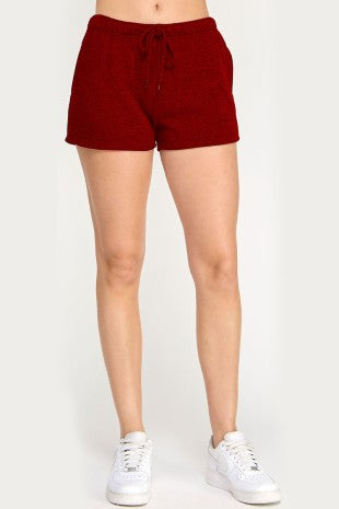 SHT 197 - Basic Fleece Side Pocket Shorts
