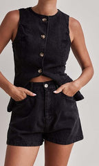 SET 081 - Denim Shorts