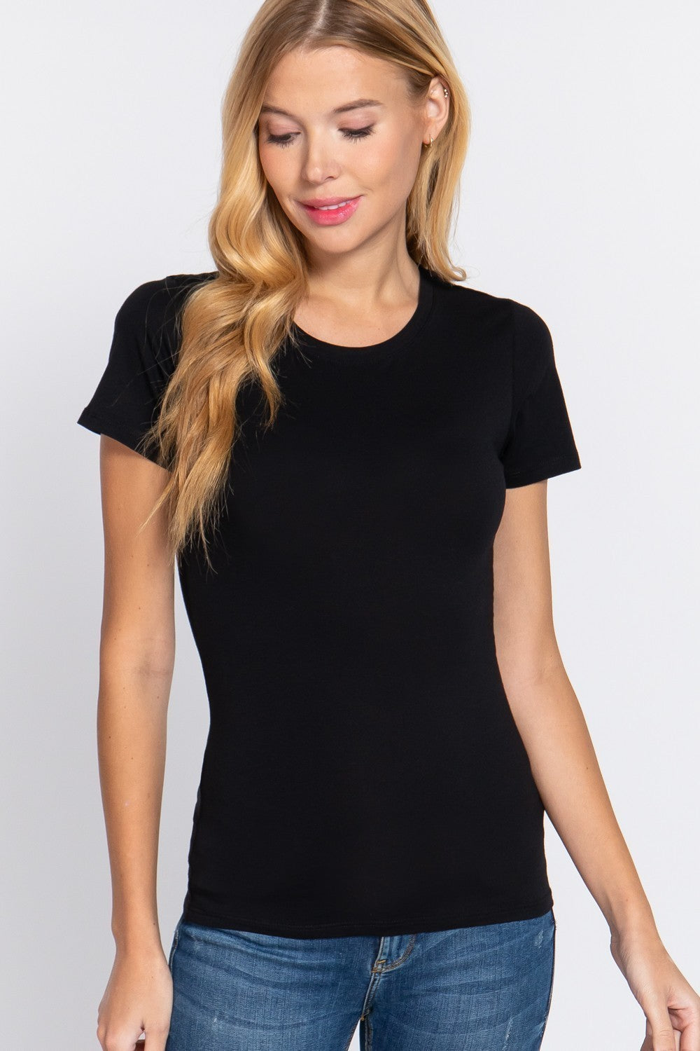 CT 2890 - Short Sleeve Cotton Jersey Top