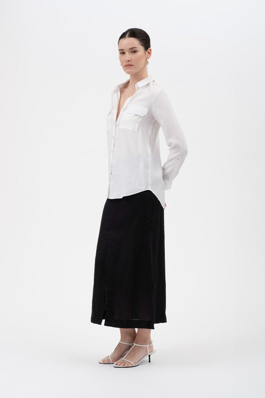 DT 1663 - Button Down Shirt With Pocket