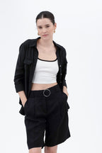 CT 2723 - Contrast Trim Cropped Tank Top