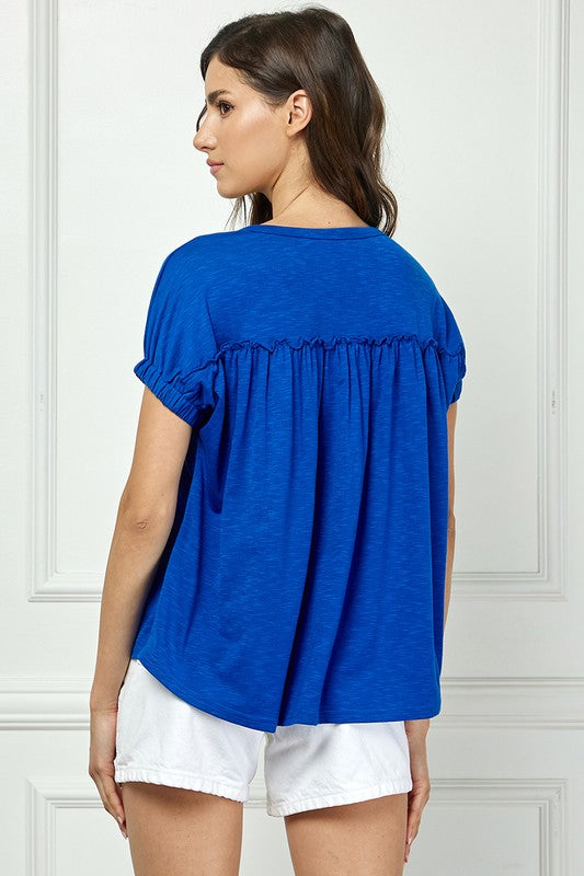 CT 2792 - Button Down Top