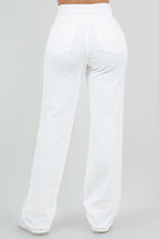 P 859 - Wide Leg Denim Jeans