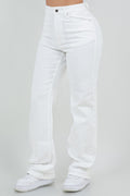 P 859 - Wide Leg Denim Jeans