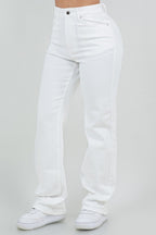 P 859 - Wide Leg Denim Jeans