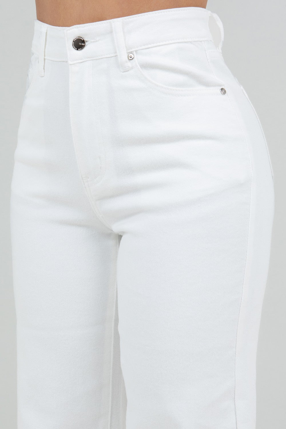 P 859 - Wide Leg Denim Jeans