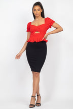 SKT 980 - Ponte Pencil Skirt