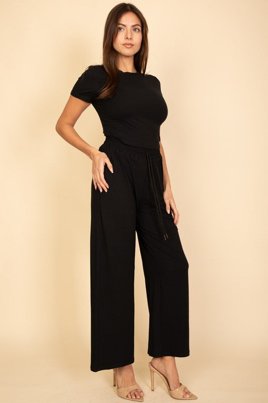 P 764 - Wide Leg Pant & Relaxed Fit Top (Pants Only)