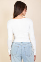 CT 2730 - Square Neck Long Sleeve Shirt