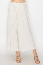 SET 023 - Smocked Wide Leg Pants