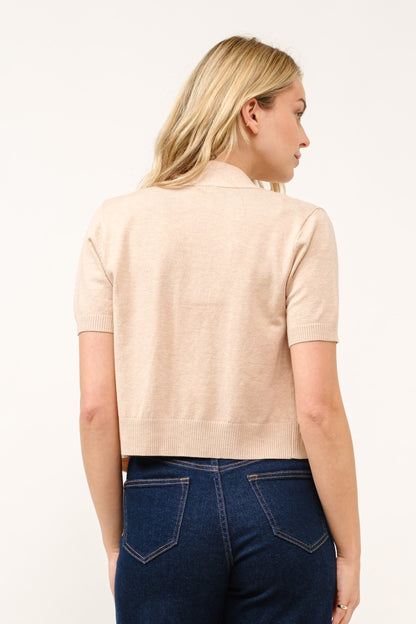 SWT 039 - 3/4 Sleeve Open Bolero