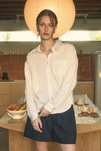 DT 1661 - Longsleeve Collared Button Down Shirt