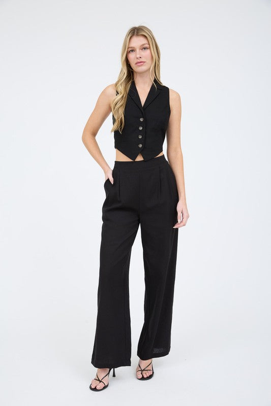 CT 2742 - Collared Button Blouse
