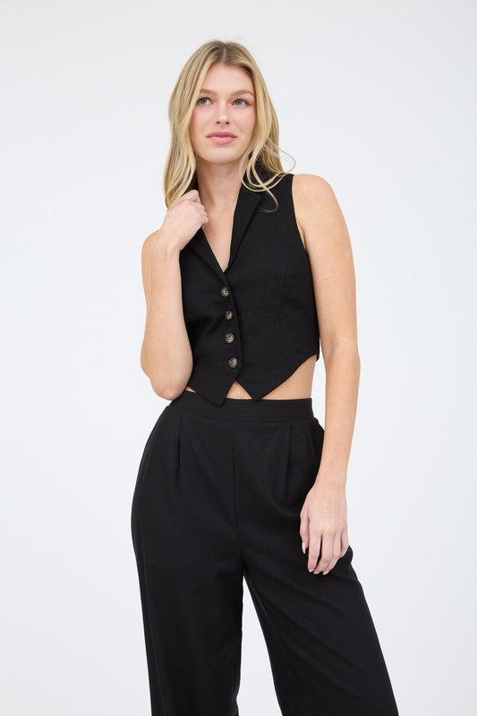 CT 2742 - Collared Button Blouse