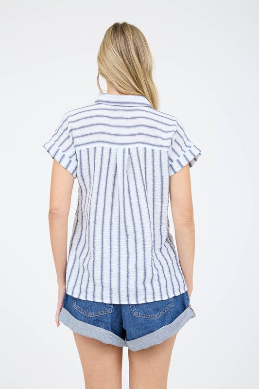 CT 2813 - Short Sleeve Button Down Shirt