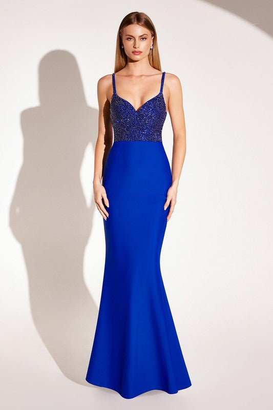 GOWN 419 - Diamond Sequin Dress