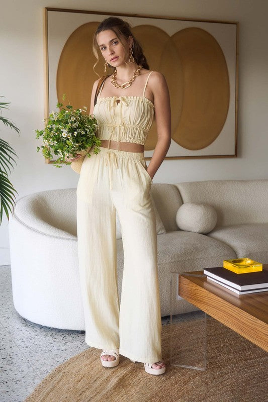 SET 063 - Wide Leg Lounge Pants