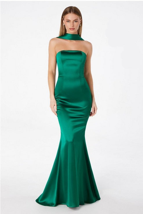 GOWN 417 - Strapless Mermaid Gown