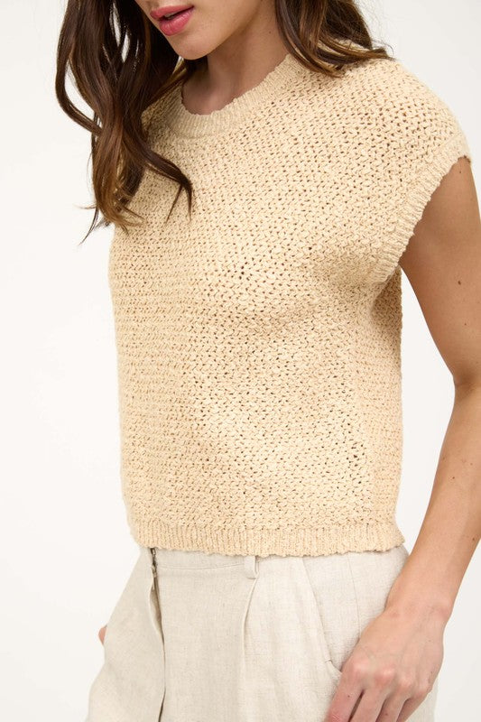 DT 1882 - Knit Crew Neck Pullover